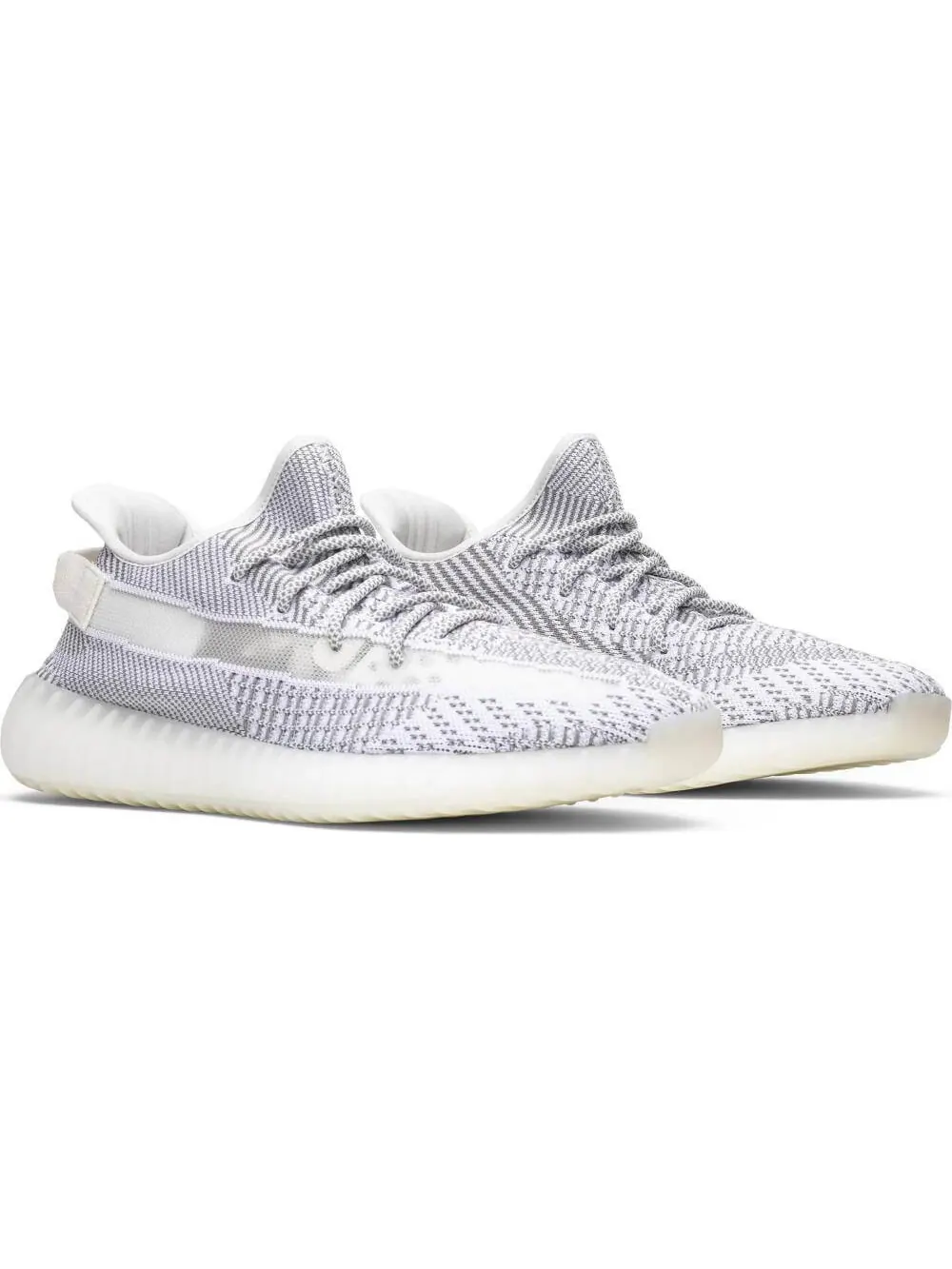 Кроссовки Yeezy Boost 350 V2 Static Non-Reflective — изображение 4 из 8, серый