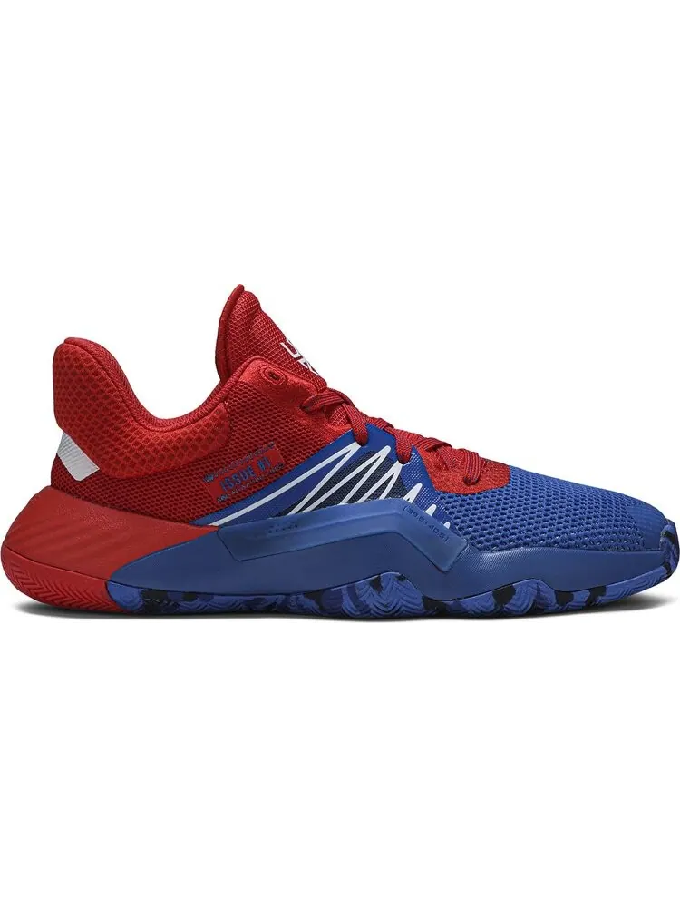 Кроссовки Adidas Marvel x D.O.N. Issue #1 J 'Spiderman' — изображение 1 из 8, красный