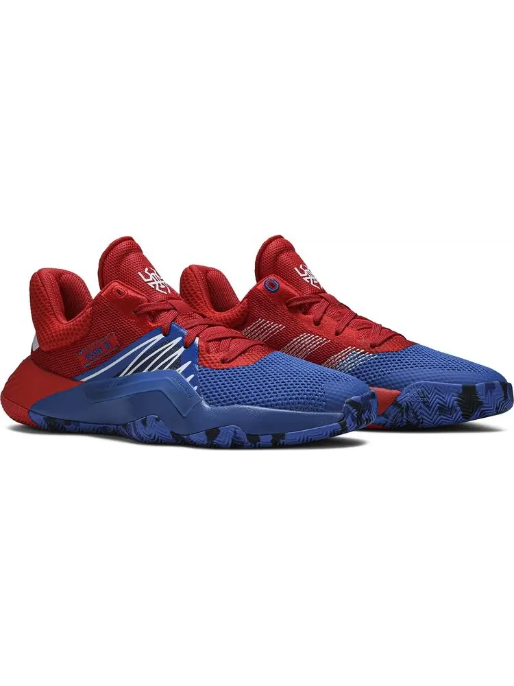 Кроссовки Adidas Marvel x D.O.N. Issue #1 J 'Spiderman' — изображение 8 из 8, красный