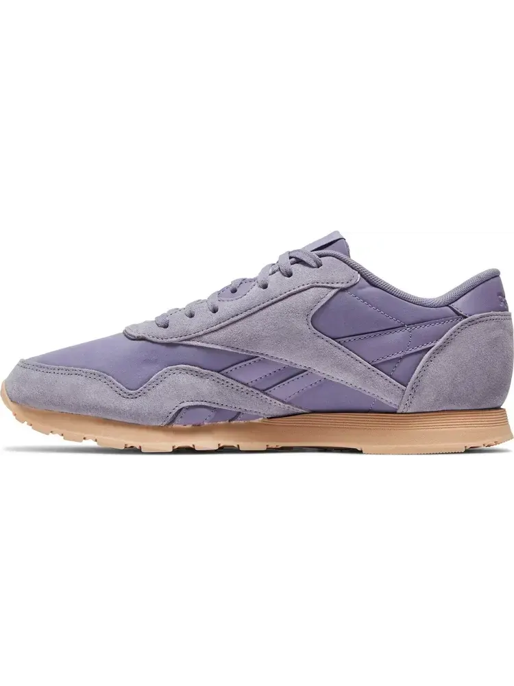 Кроссовки wmns classic nylon 'violet haze' Reebok — изображение 3 из 8, фиолетовый