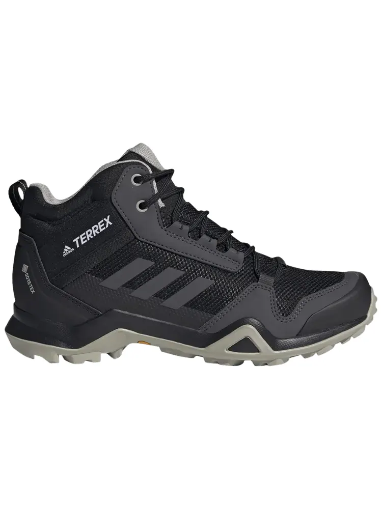 Кроссовки adidas Wmns Terrex AX3 Mid GORE-TEX 'Black Metal Grey' — изображение 1 из 1, черный