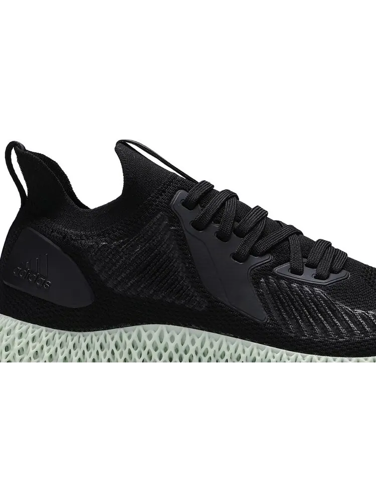 Кроссовки Adidas AlphaEdge 4D 'Core Black' — изображение 2 из 8, черный