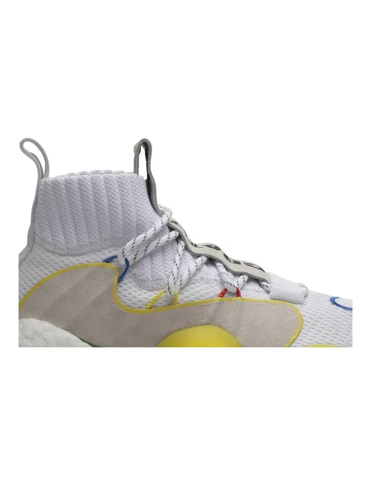 Кроссовки Adidas Pharrell x Crazy BYW X 'Gratitude' — изображение 2 из 4, белый
