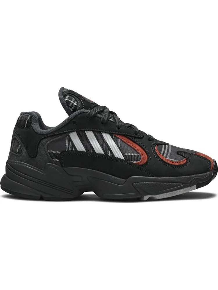 Кроссовки Adidas Yung-1 'Orange Plaid' — изображение 1 из 8, оранжевый