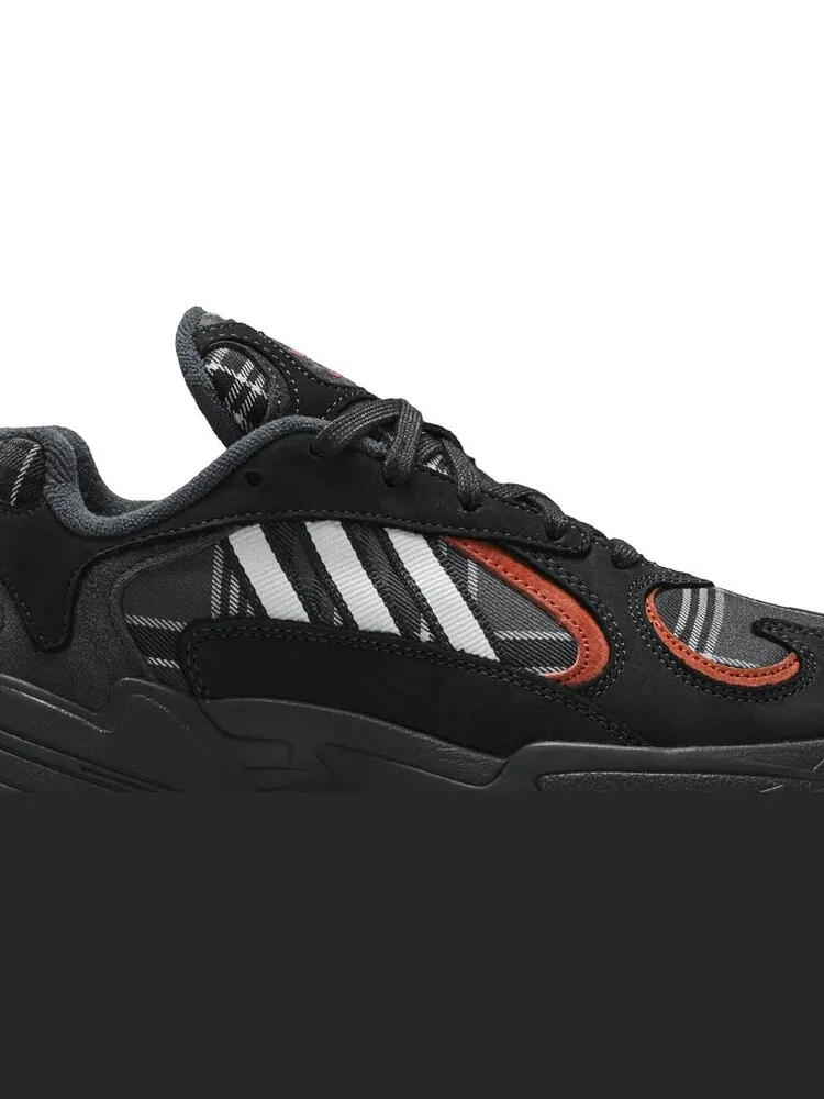 Кроссовки Adidas Yung-1 'Orange Plaid' — изображение 2 из 8, оранжевый