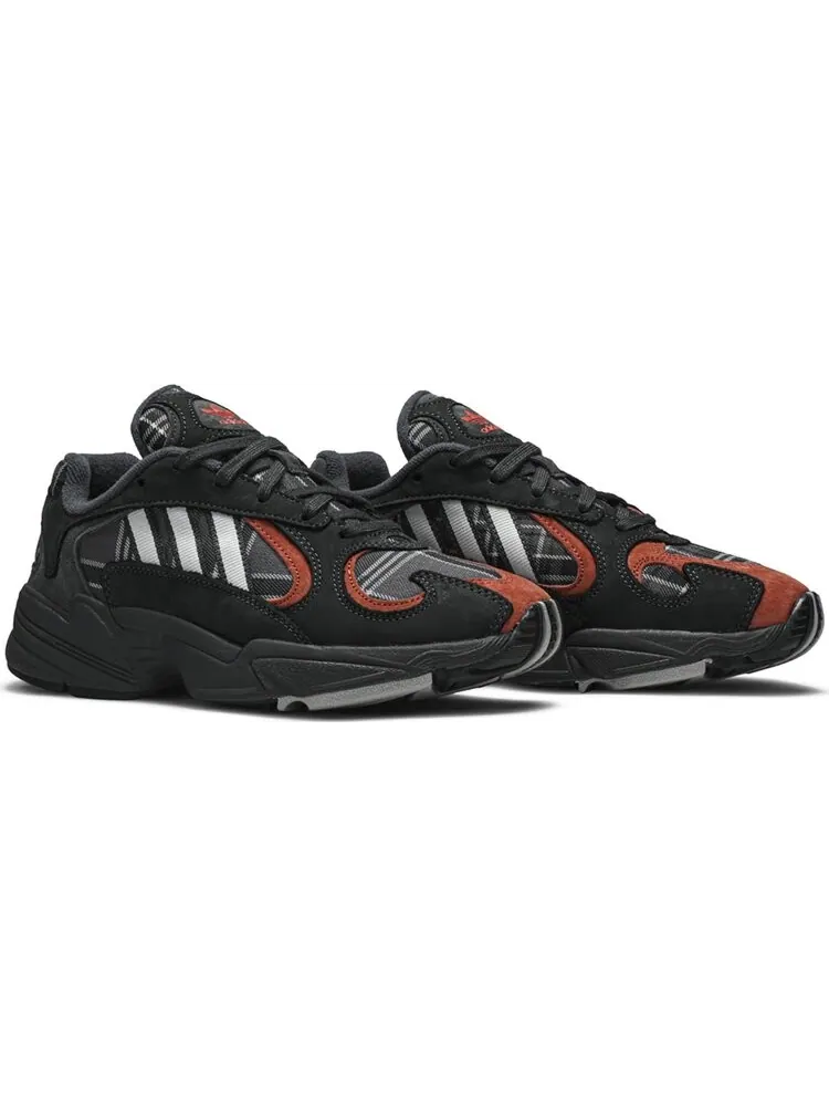Кроссовки Adidas Yung-1 'Orange Plaid' — изображение 8 из 8, оранжевый