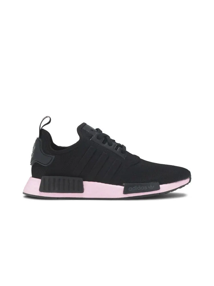 Кроссовки adidas Wmns NMD_R1 'Black True Pink' — изображение 2 из 9, черный/черный/розовый