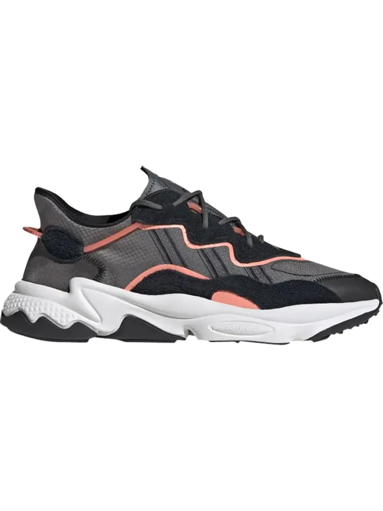 Кроссовки Adidas Ozweego 'Black Signal Coral' — изображение 1 из 1, черный