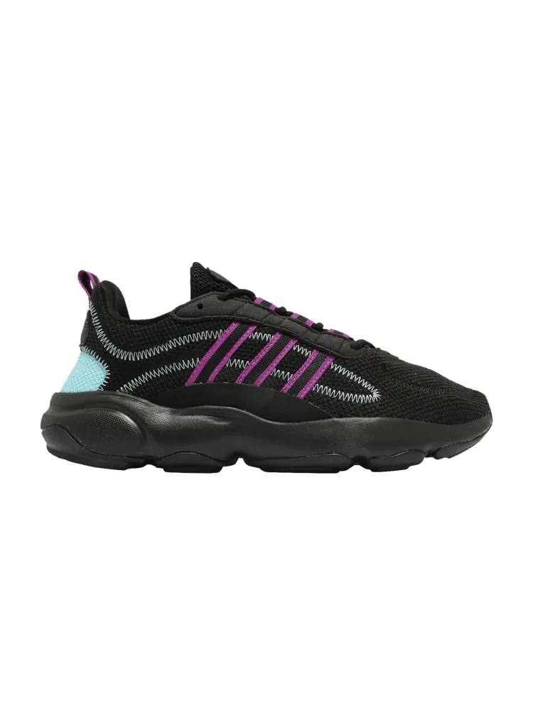 Кроссовки Wmns Haiwee 'Black Vivid Pink' — изображение 1 из 1, черный розовый