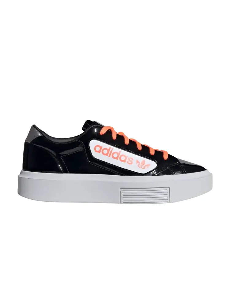 Кроссовки Wmns Sleek Super 'Black Signal Coral' — изображение 1 из 1, черный