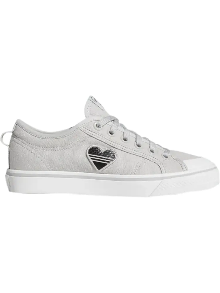 Кроссовки Adidas Wmns Nizza Trefoil 'Grey' — изображение 1 из 1, серый