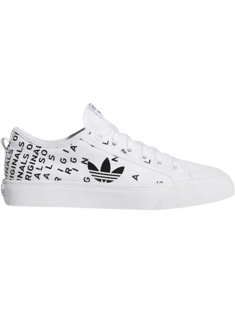 Кроссовки Adidas Wmns Nizza Trefoil 'Cloud White' — изображение 1 из 1, черный
