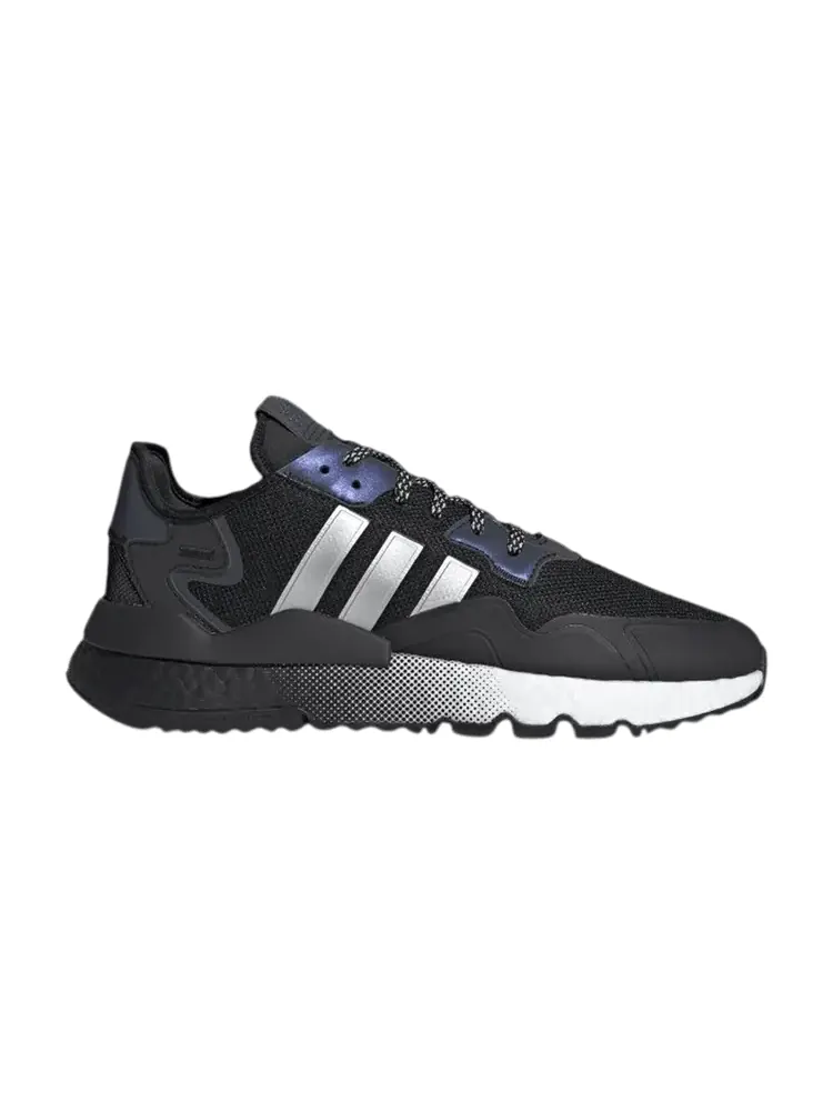 Кроссовки Adidas Nite Jogger — изображение 1 из 1, черный серебристый
