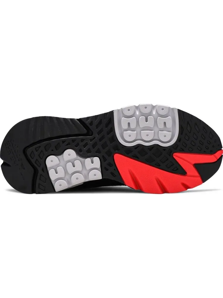 Кроссовки Adidas Nite Jogger 'Bar Code Graphic' — изображение 4 из 8, черный