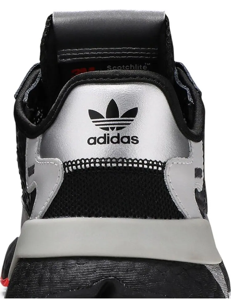 Кроссовки Adidas Nite Jogger 'Bar Code Graphic' — изображение 7 из 8, черный