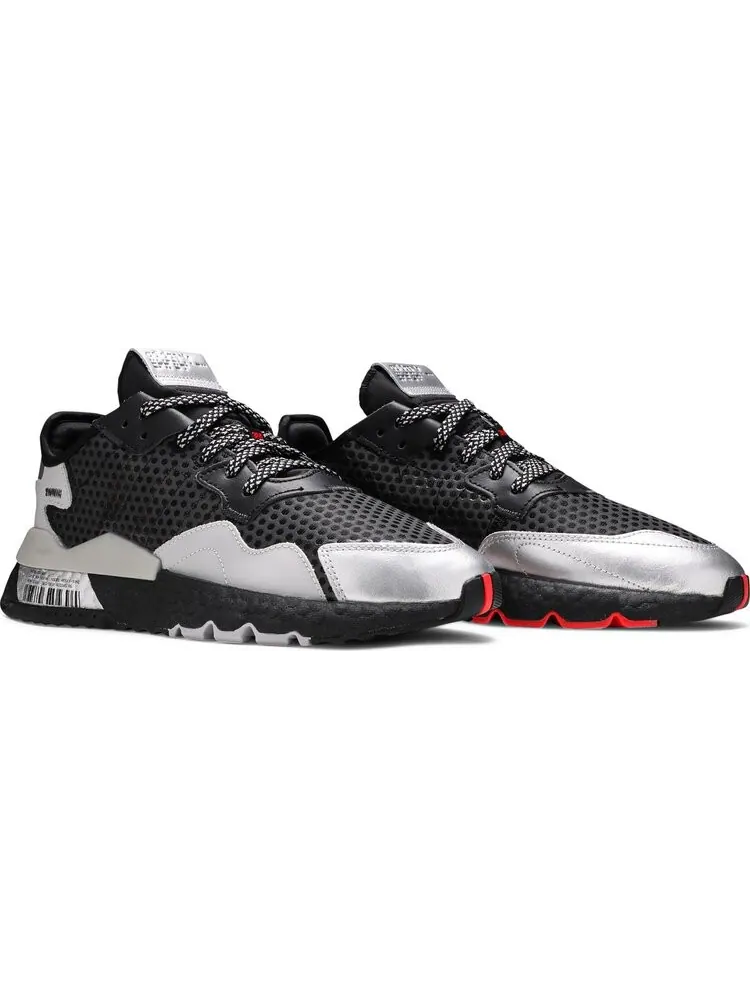 Кроссовки Adidas Nite Jogger 'Bar Code Graphic' — изображение 8 из 8, черный