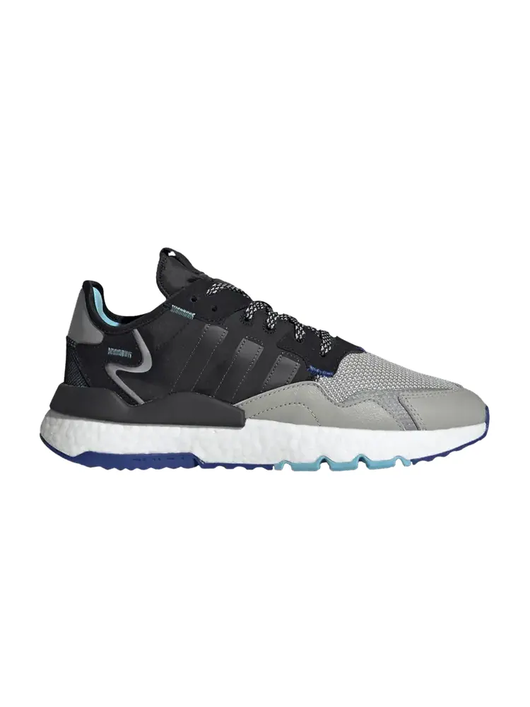 Кроссовки Adidas Nite Jogger — изображение 1 из 1, черный серый