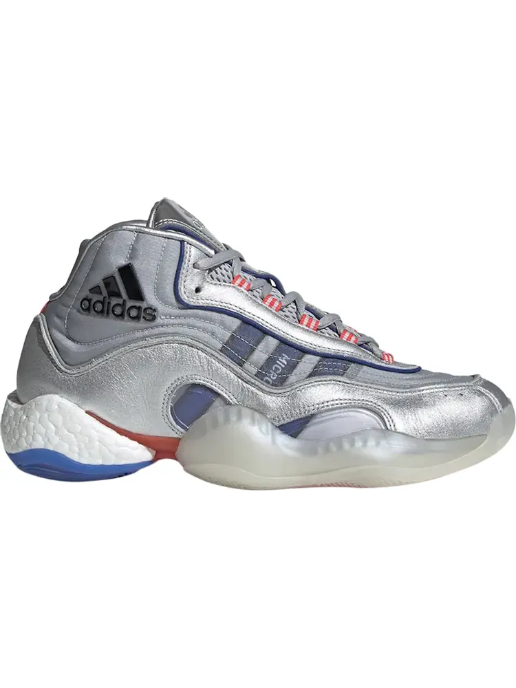 Кроссовки Adidas 98 Crazy BYW 'Silver Metallic' — изображение 1 из 1, серебряный