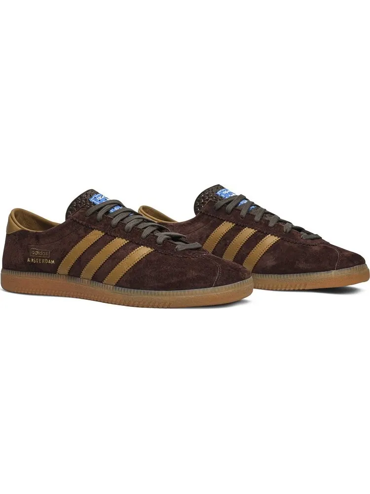 Кроссовки Adidas Amsterdam '2020 City Series' — изображение 8 из 8, коричневый