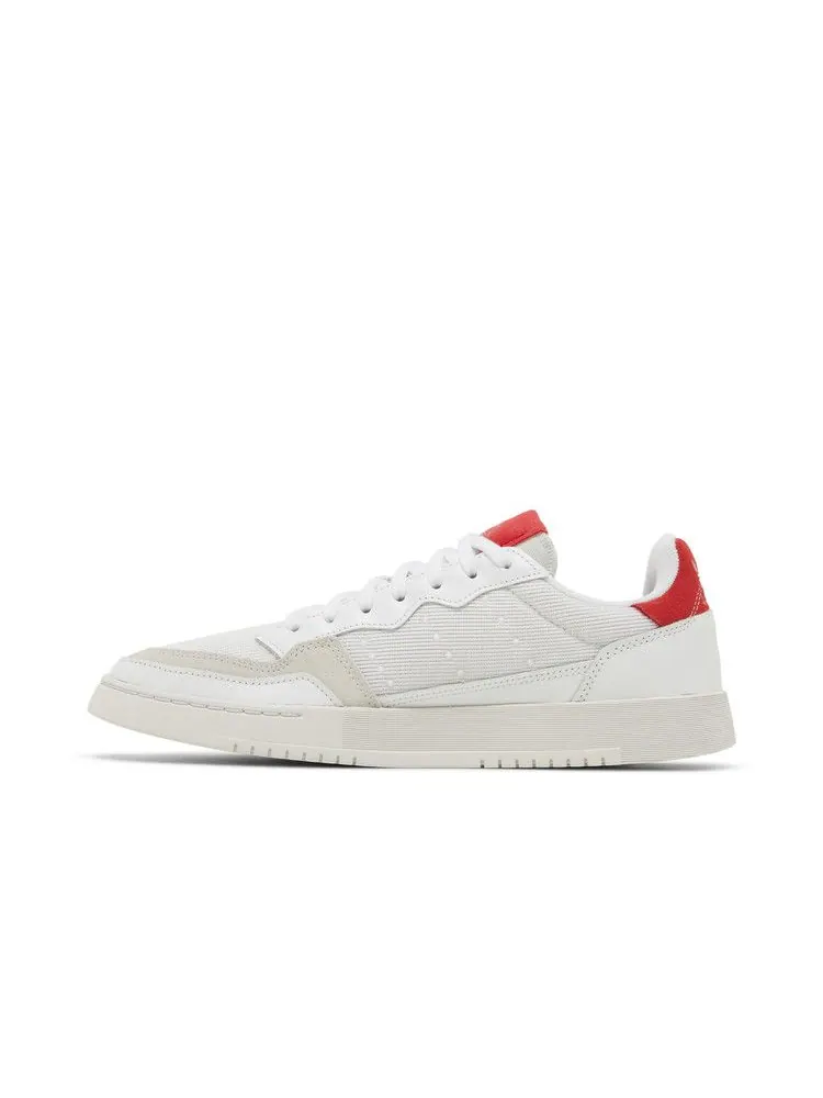 Кроссовки adidas Supercourt 'White Scarlet' — изображение 4 из 9, белый/белый
