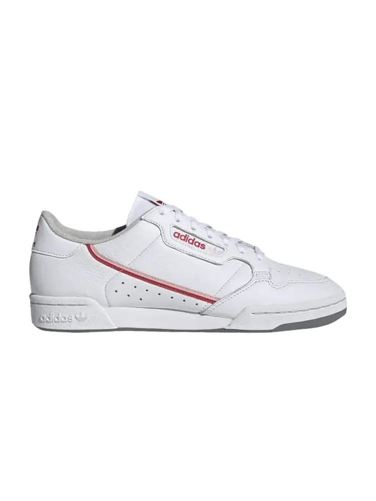 Кроссовки adidas Continental 80 'White Glory Red' — изображение 1 из 1, белый/розовый/красный