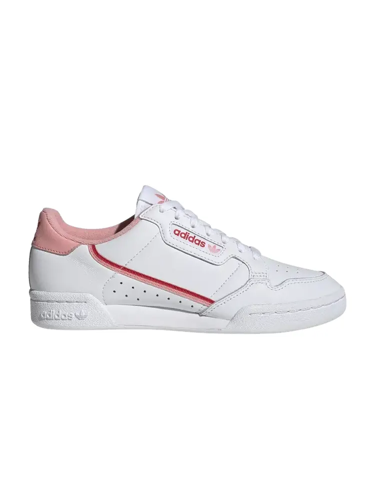 Кроссовки adidas Wmns Continental 80 'White Glow Pink' — изображение 1 из 1, белый/розовый/красный