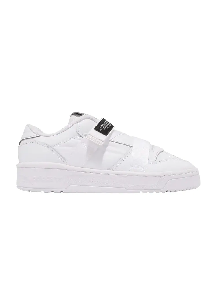 Кроссовки adidas Wmns Rivalry Low Strap 'Footwear White' — изображение 1 из 1, белый/белый/черный
