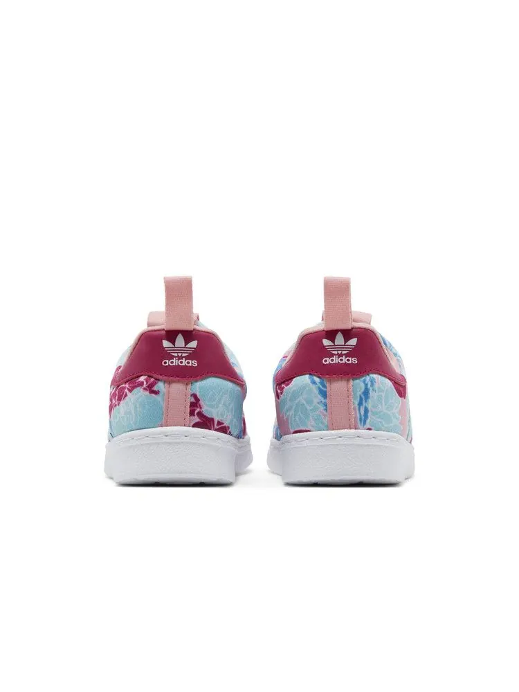 Кроссовки adidas Superstar 360 J 'Glory Pink' — изображение 7 из 9, розовый/розовый/белый