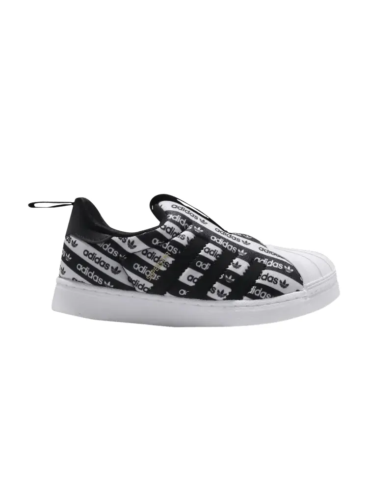 Кроссовки adidas Superstar 360 Infant 'Core Black' — изображение 1 из 1, черный/черный/белый