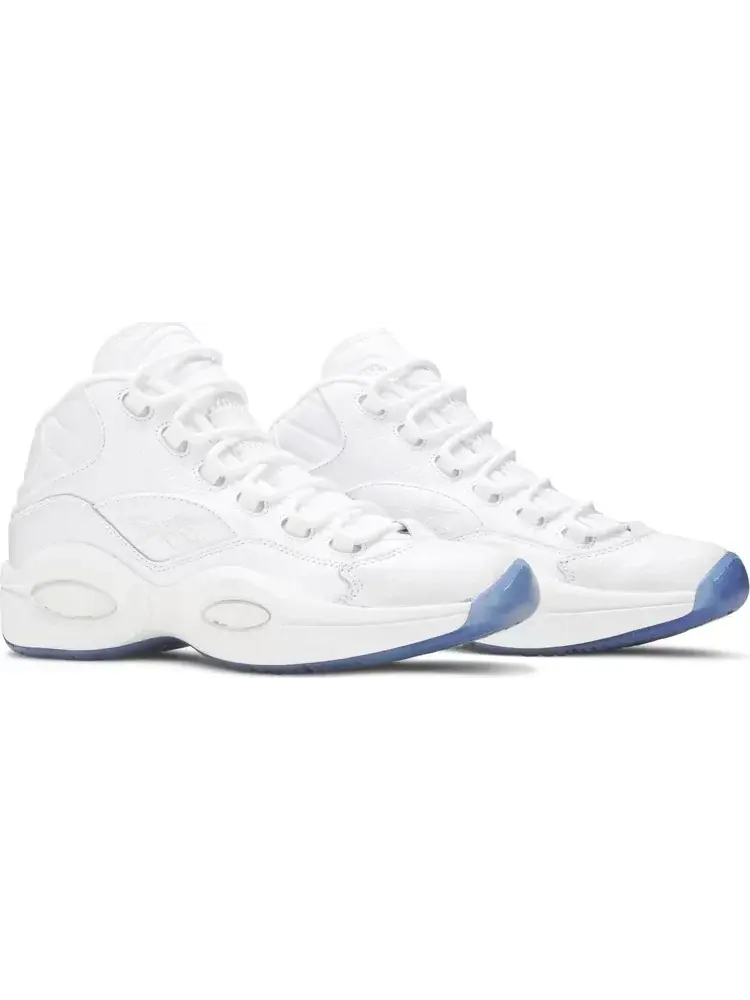 Кроссовки question mid 'blue sole' Reebok — изображение 8 из 8, белый