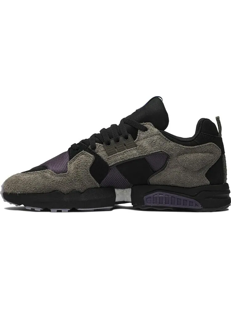 Кроссовки Adidas Packer x Consortium ZX Torsion 'Mega Violet' — изображение 3 из 8, коричневый