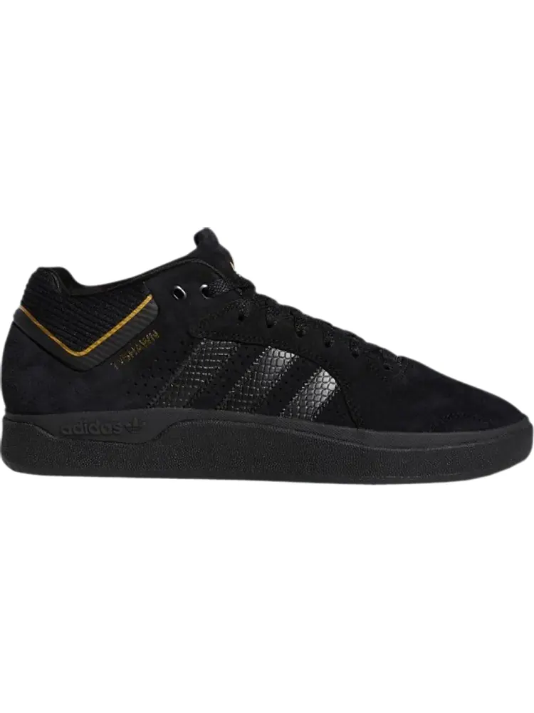 Кроссовки Adidas Tyshawn 'Core Black Gold' — изображение 1 из 1, черный