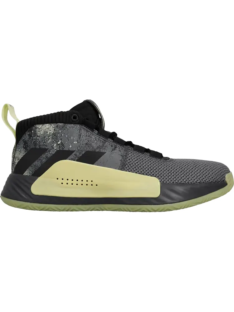 Кроссовки Adidas Dame 5 GCA 'Grey Yellow' — изображение 1 из 1, серый