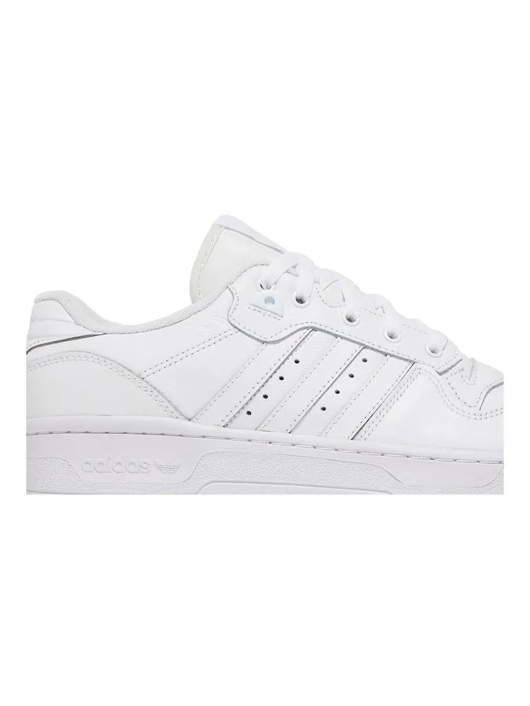 Кроссовки adidas Rivalry Low 'Cloud White' — изображение 3 из 9, белый/белый/черный