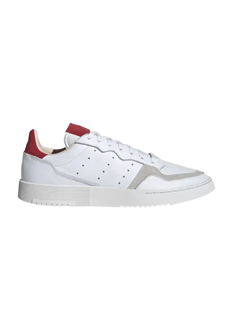 Кроссовки adidas Supercourt 'White Scarlet' — изображение 1 из 1, белый/белый