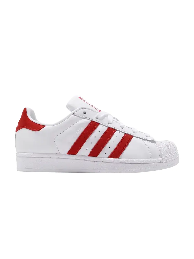 Кроссовки Adidas Superstar 'Active Red' — изображение 1 из 1, белый