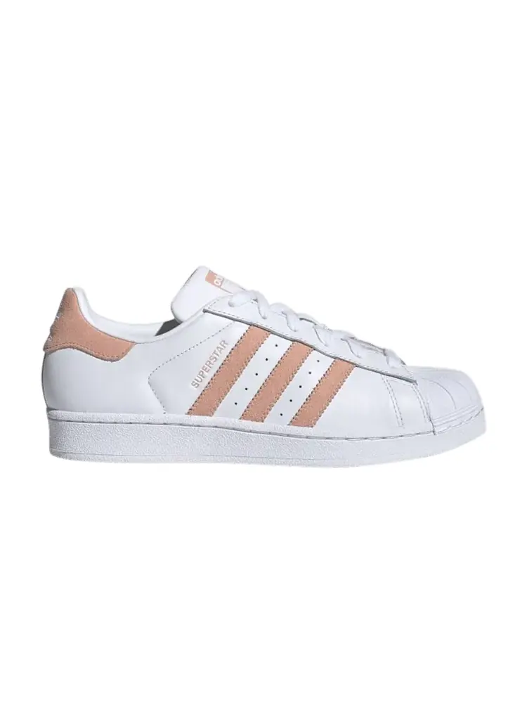 Кроссовки adidas Wmns Superstar 'White Glow Pink' — изображение 1 из 1, белый/розовый/черный