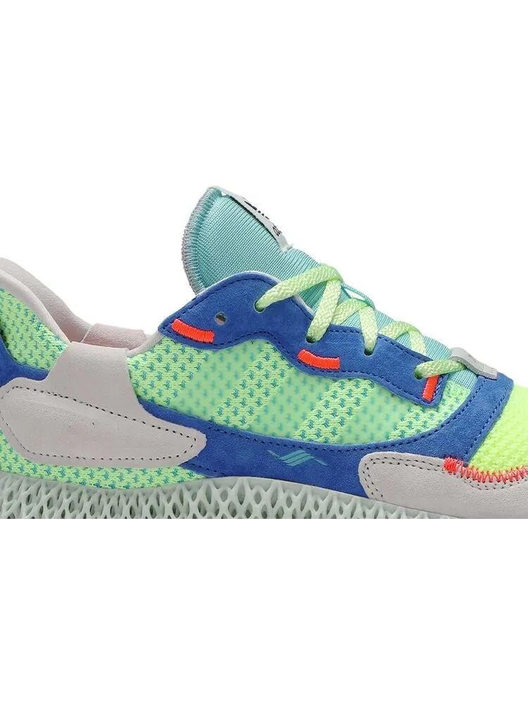 Кроссовки Adidas ZX 4000 4D 'Easy Mint' — изображение 2 из 8, зеленый