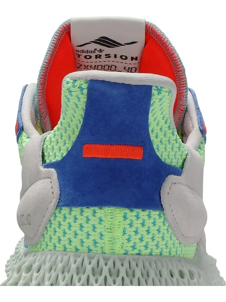 Кроссовки Adidas ZX 4000 4D 'Easy Mint' — изображение 7 из 8, зеленый