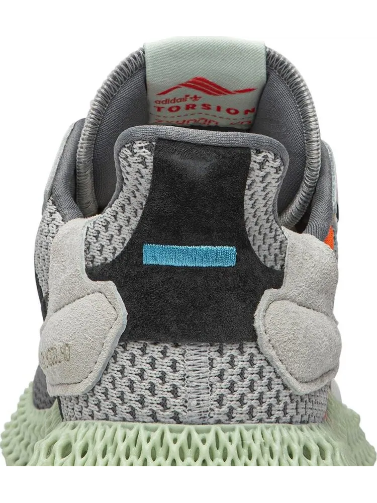 Кроссовки Adidas ZX 4000 4D 'I Want, I Can' — изображение 7 из 8, серый