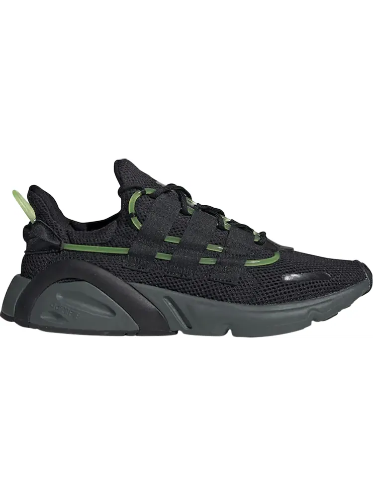 Кроссовки Adidas LXCON 'Black Green' — изображение 1 из 1, черный