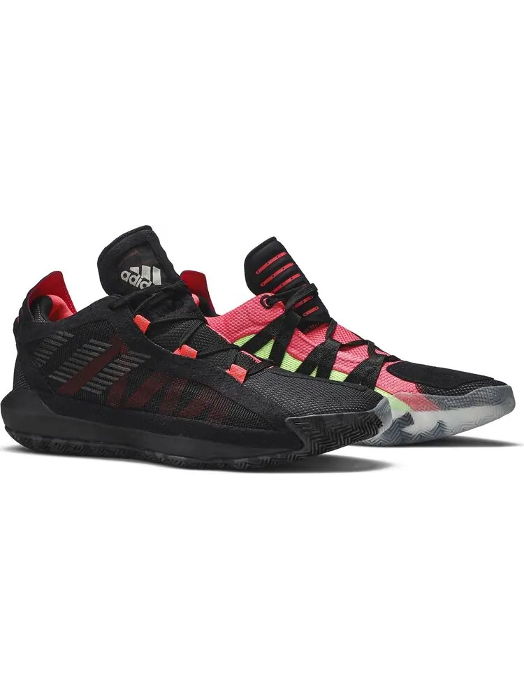 Кроссовки Adidas Dame 6 'Ruthless' — изображение 8 из 8, черный