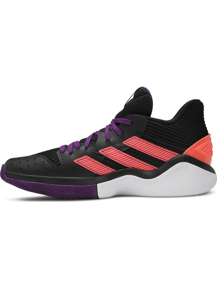 Кроссовки Adidas Harden Stepback 'Black Purple Coral' — изображение 3 из 8, черный