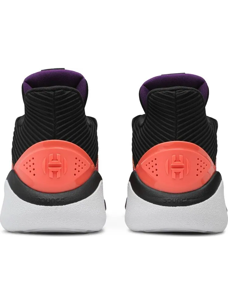 Кроссовки Adidas Harden Stepback 'Black Purple Coral' — изображение 6 из 8, черный