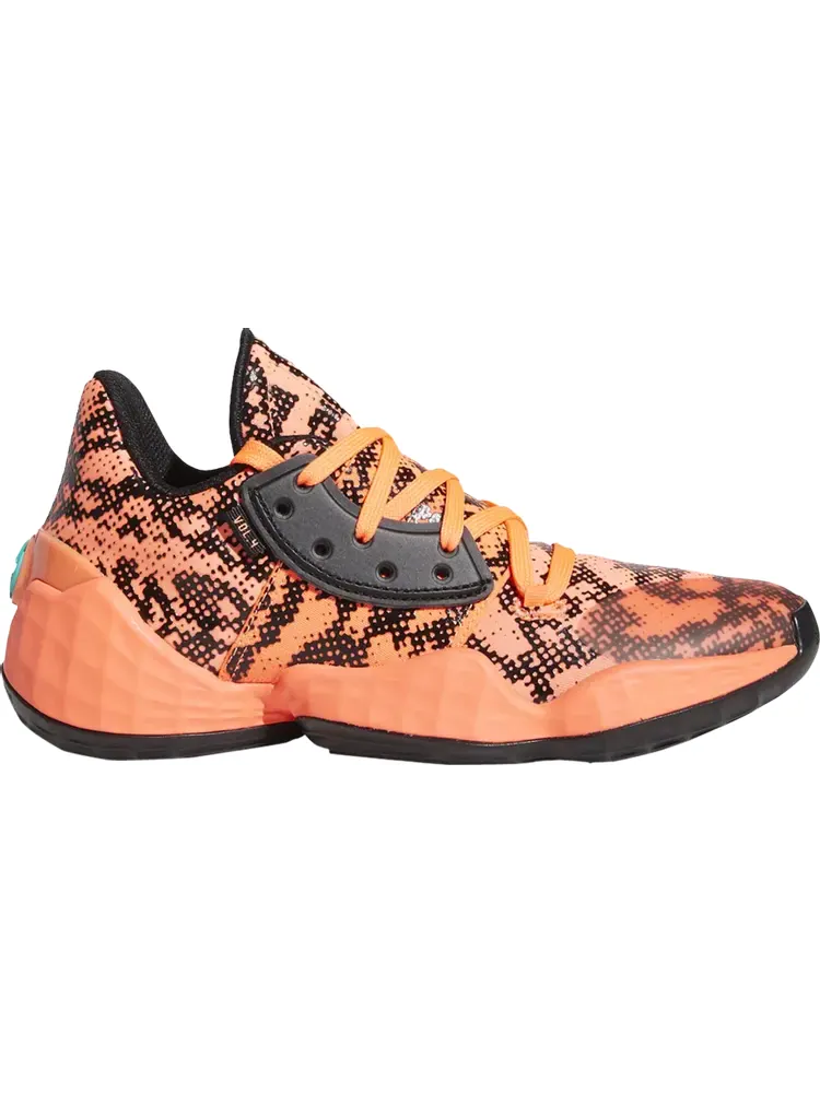 Кроссовки Adidas Harden Vol. 4 'Gila Monster' — изображение 1 из 1, оранжевый