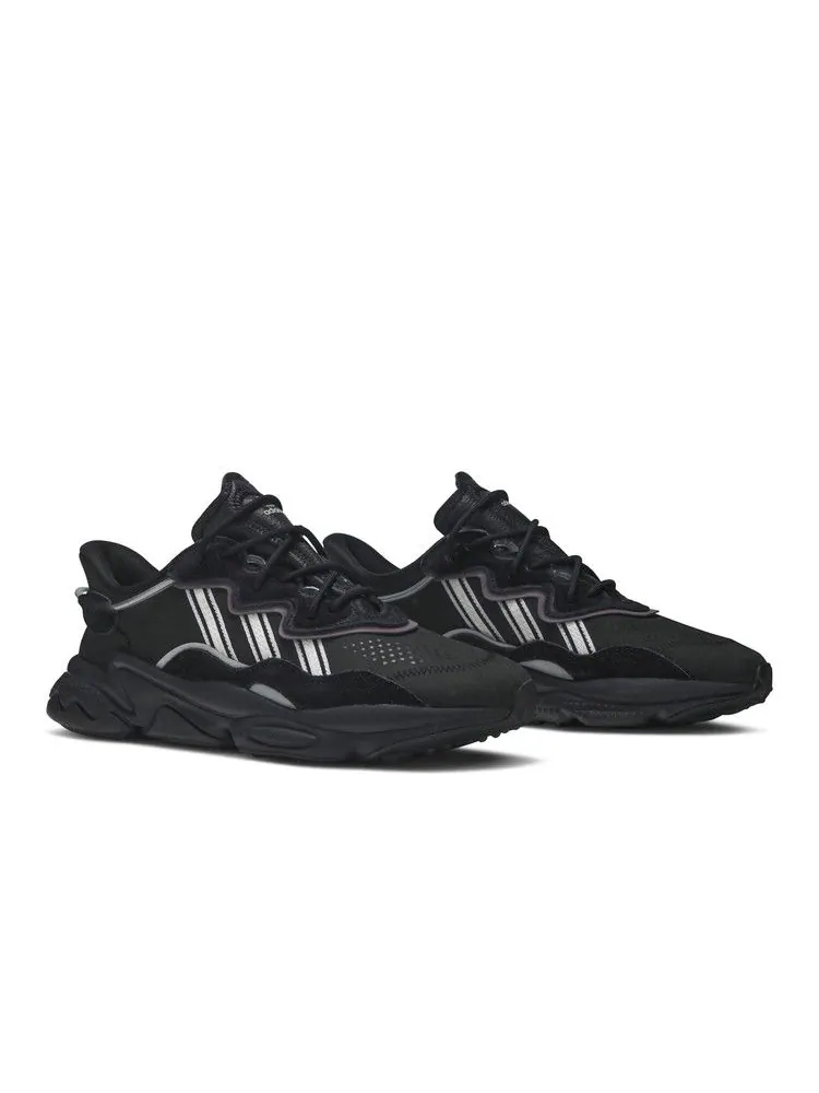Кроссовки adidas Wmns Ozweego 'Core Black' — изображение 9 из 9, черный/белый/фиолетовый