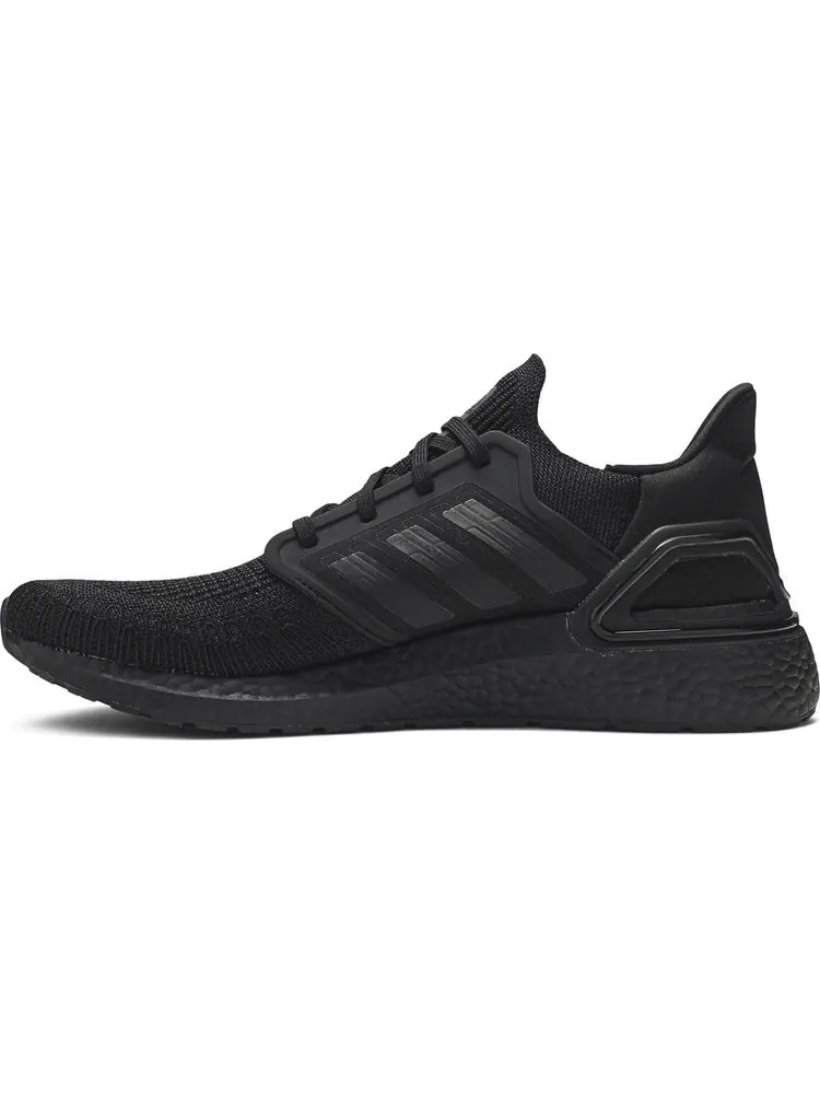 Кроссовки Adidas UltraBoost 20 'Triple Black' — изображение 3 из 8, черный