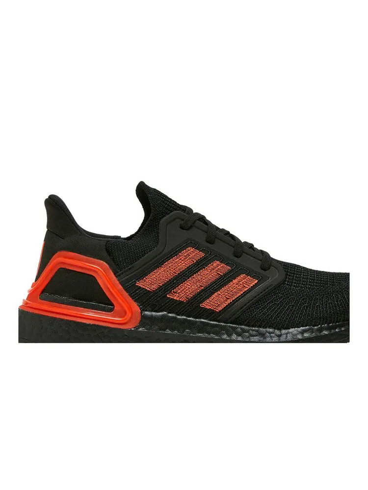 Кроссовки Adidas UltraBoost 20 — изображение 2 из 8, черный красный