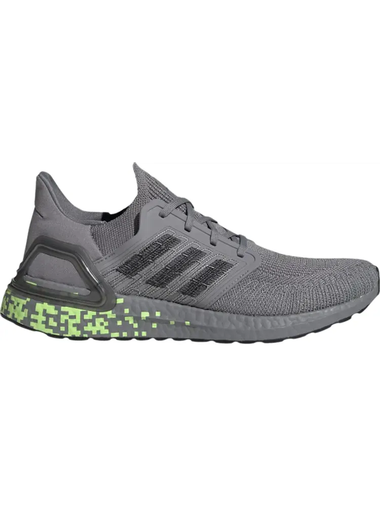 Кроссовки Adidas UltraBoost 20 'Grey Digital' — изображение 1 из 1, серый