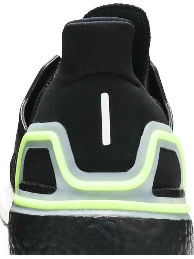 Кроссовки Adidas UltraBoost 20 'Night Metallic Signal Green' — изображение 7 из 8, черный